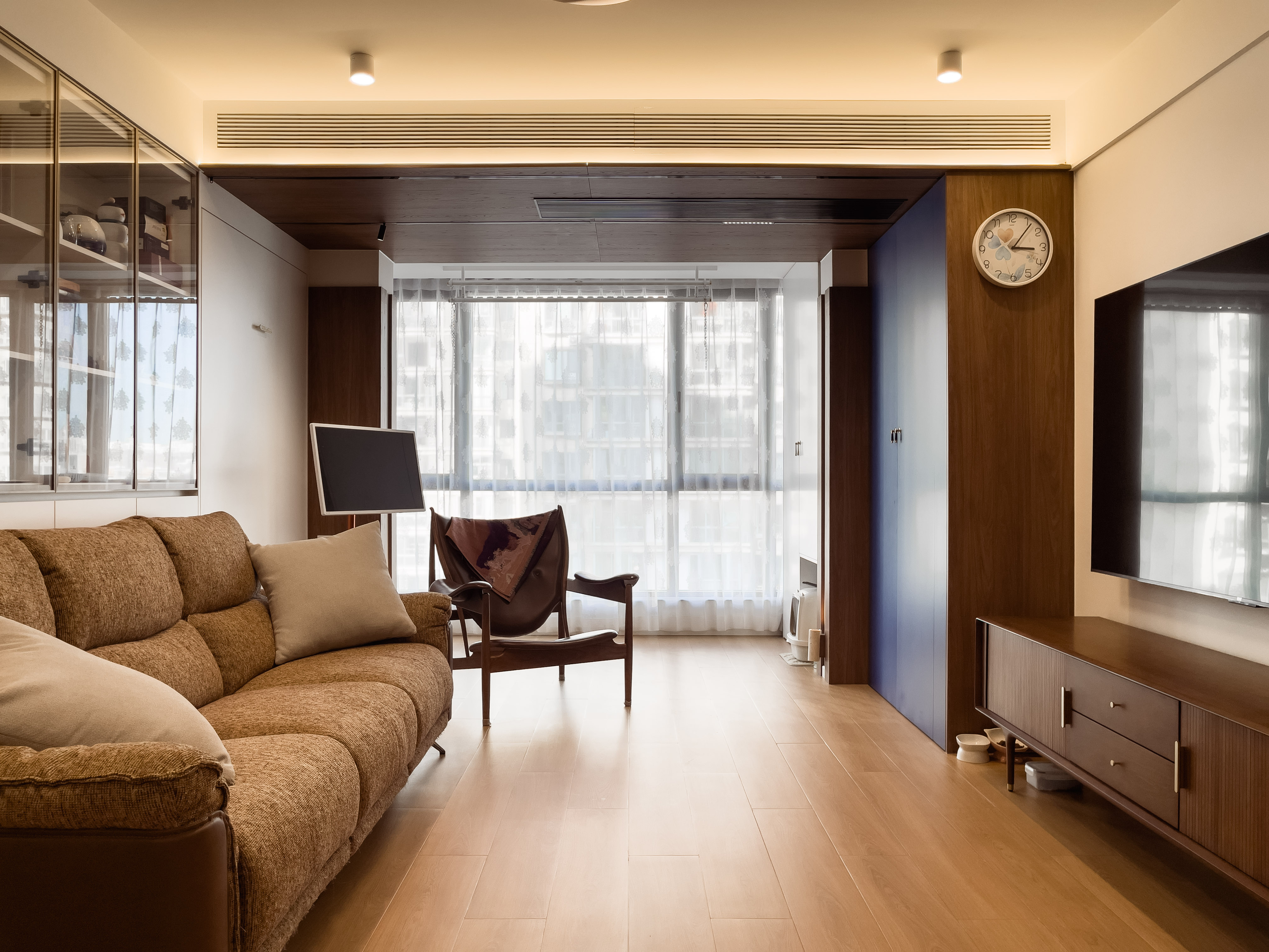 全屋朝北怎么办？优雅+恬静的家丨中古